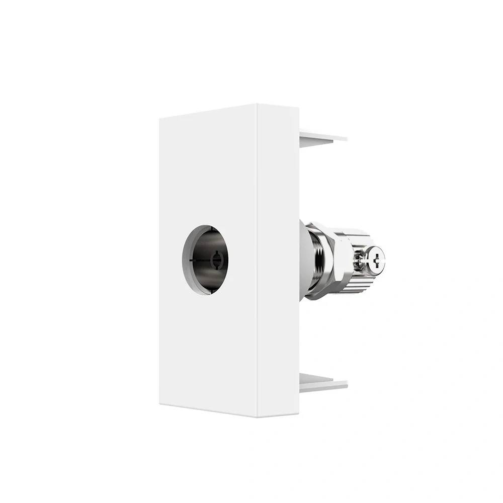 LIVOLO VL-C7-1V-11 TV konektor - biely polmodul