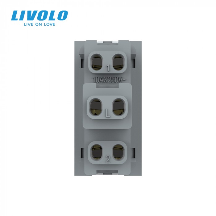 VL-C7-K1S_2-11 Polmodul mechanického vypínača č.1 a 6, biely