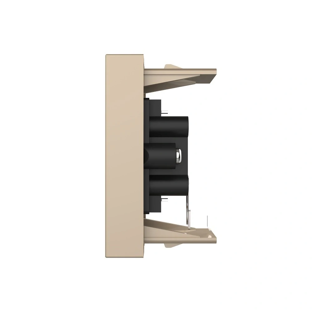 LIVOLO VL-C7-1AD-13 AUDIO konektor - zlatý polmodul