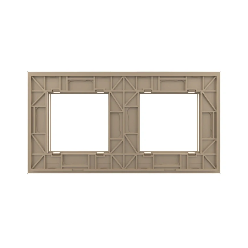 LIVOLO VL-C7-SR/SR-13 dvojitý rámik - zlatý