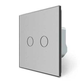 LIVOLO VL-C702-15 Dotykový vypínač č.5 - strieborný