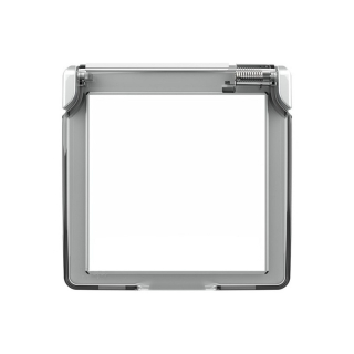 LIVOLO C7-1WF-15 Krytka zásuvky - strieborná