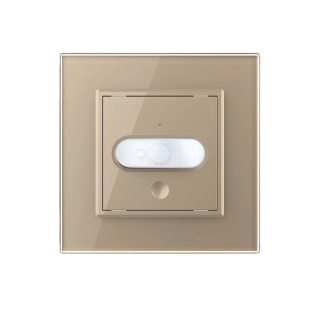 PIR pohybový detektor - zlatý