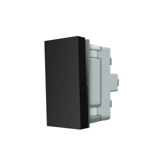 VL-C7-K1/2H-12 Polmodul mechanického tlačidla č.1/0 - čierny